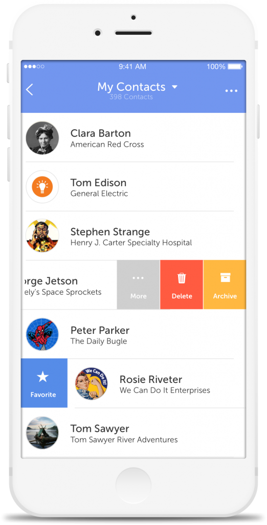 Getting Started Understanding Your Contact List in CircleBack